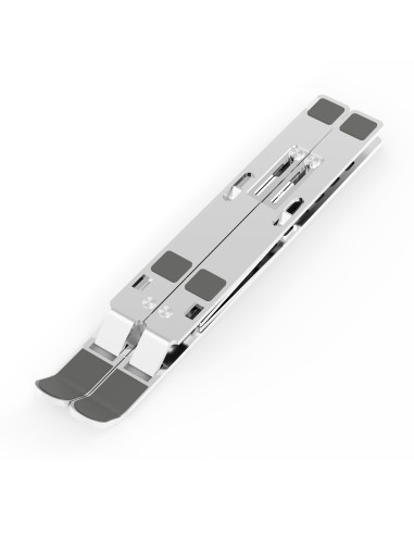 AISENS Soporte de Sobremesa Ajustable para Portatil   Tablet, Plata