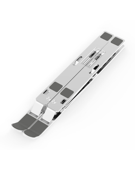 AISENS Soporte de Sobremesa Ajustable para Portatil   Tablet, Plata