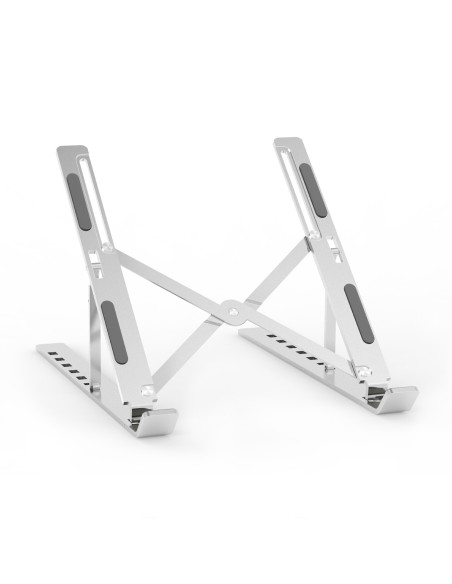 AISENS Soporte de Sobremesa Ajustable para Portatil   Tablet, Plata