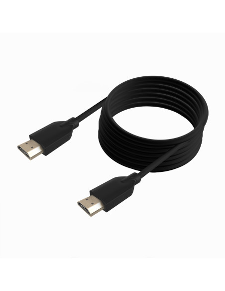 AISENS Cable HDMI V2.0 CCS Premium Alta Velocidad   Hec 4K@60Hz 18Gbps, A M-A M, Negro, 5.0m