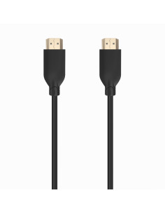 AISENS Cable HDMI V2.0 CCS Premium Alta Velocidad   Hec 4K@60Hz 18Gbps, A M-A M, Negro, 2.0m
