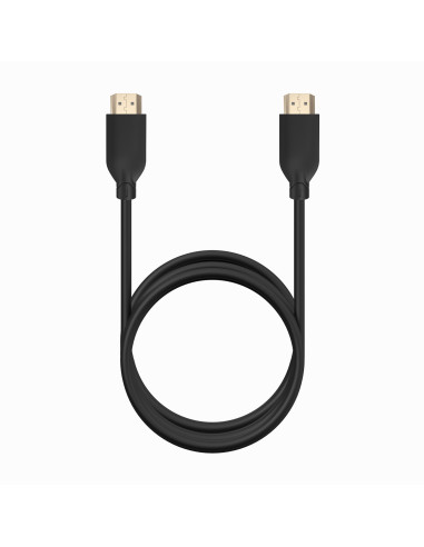 AISENS Cable HDMI V2.0 CCS Premium Alta Velocidad   Hec 4K@60Hz 18Gbps, A M-A M, Negro, 2.0m