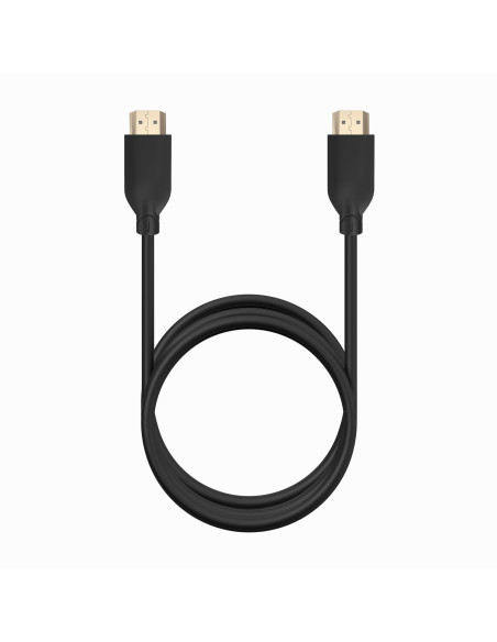 AISENS Cable HDMI V2.0 CCS Premium Alta Velocidad   Hec 4K@60Hz 18Gbps, A M-A M, Negro, 2.0m