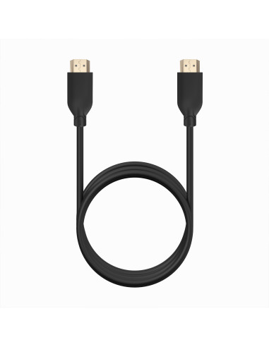 AISENS Cable HDMI V2.0 CCS Premium Alta Velocidad   Hec 4K@60Hz 18Gbps, A M-A M, Negro, 1.5m