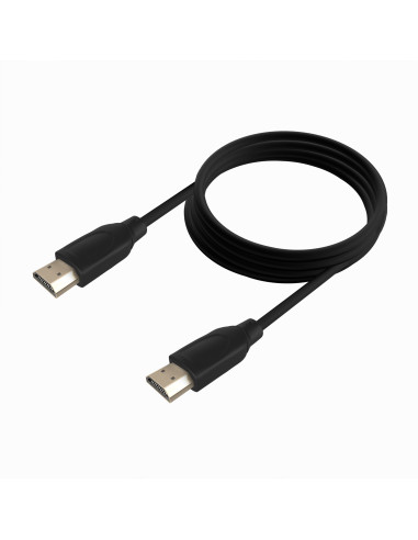 AISENS Cable HDMI V2.0 Premium Alta Velocidad   Hec 4K@60Hz 18Gbps, A M-A M, Negro, 2.0m