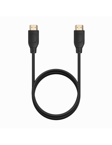 AISENS Cable HDMI V2.0 Premium Alta Velocidad   Hec 4K@60Hz 18Gbps, A M-A M, Negro, 1.0m