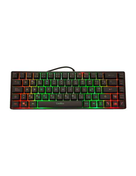 CoolBox GAMING TECLADO COMPACTO 65% TM065 RGB