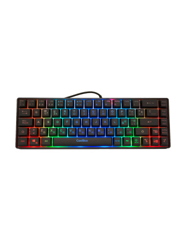 CoolBox GAMING TECLADO COMPACTO 65% TM065 RGB