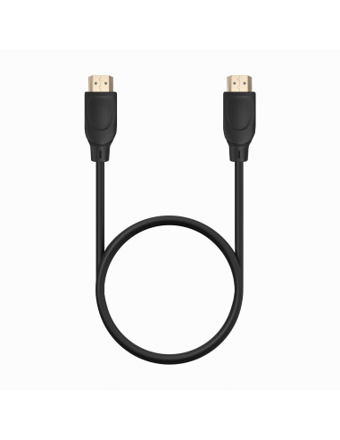 AISENS Cable HDMI V2.0 Premium Alta Velocidad   Hec 4K@60Hz 18Gbps, A M-A M, Negro, 0.5m