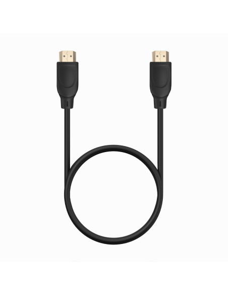 AISENS Cable HDMI V2.0 Premium Alta Velocidad   Hec 4K@60Hz 18Gbps, A M-A M, Negro, 0.5m