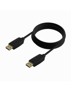 AISENS Cable DISPLAYPORT V1.2 CCS 4K@60Hz, DP M-DP M, Negro, 5.0m 2