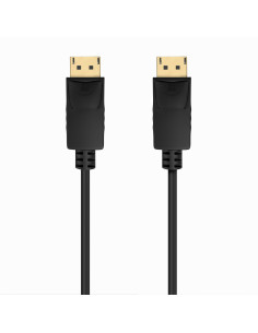 AISENS Cable DISPLAYPORT V1.2 CCS 4K@60Hz, DP M-DP M, Negro, 0.5m
