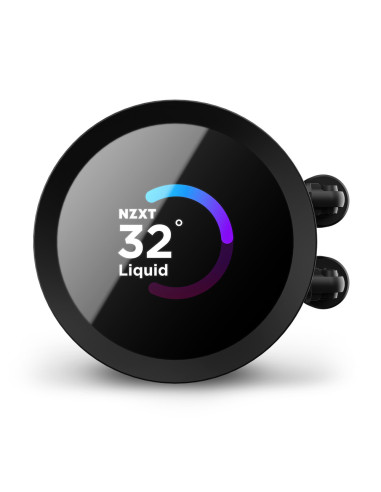 NZXT Kraken 280 RGB Procesador Sistema de refrigeración líquida todo en uno 14 cm Negro 1 pieza(s)