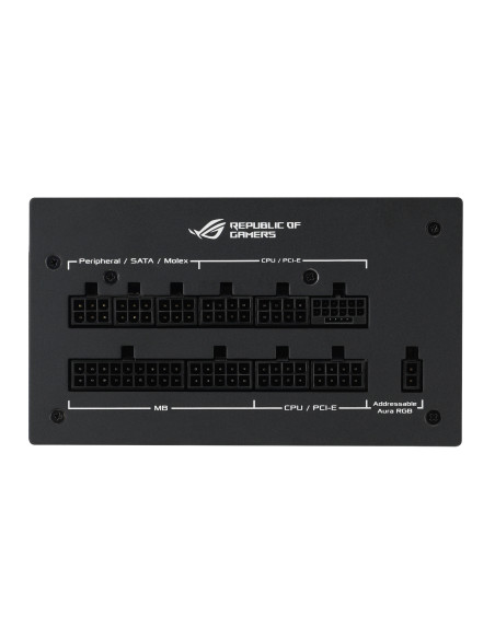 ASUS ROG STRIX 1200W Gold Aura Edition unidad de fuente de alimentación 20+4 pin ATX ATX Negro
