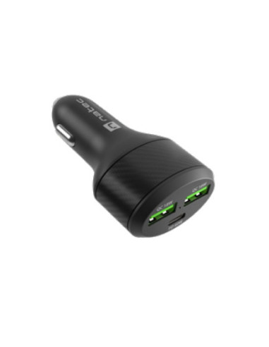 NATEC Coney Universal Negro Encendedor de cigarrillos Carga rápida Auto