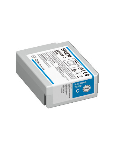Epson SJIC42P-C cartucho de tinta 1 pieza(s) Original Cian