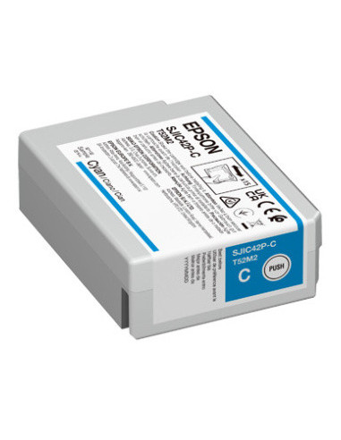 Epson SJIC42P-C cartucho de tinta 1 pieza(s) Original Cian