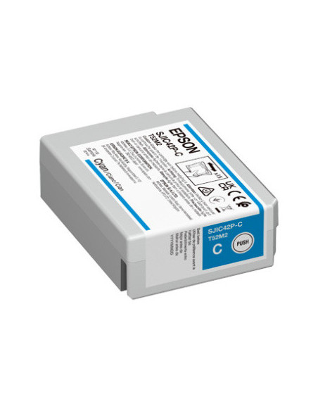 Epson SJIC42P-C cartucho de tinta 1 pieza(s) Original Cian