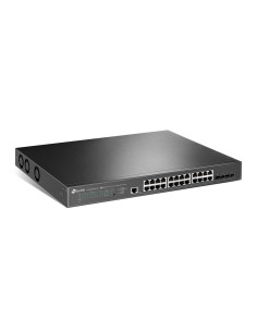TP-Link JetStream TL-SG3428XPP-M2 switch Gestionado L2+ 2.5G Ethernet (100 1000 2500) Energía sobre Ethernet (PoE) 1U Negro 2