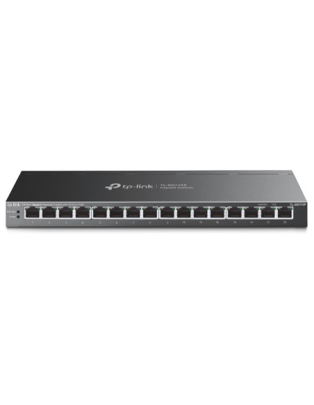TP-Link TL-SG116P switch No administrado Gigabit Ethernet (10 100 1000) Energía sobre Ethernet (PoE) Negro
