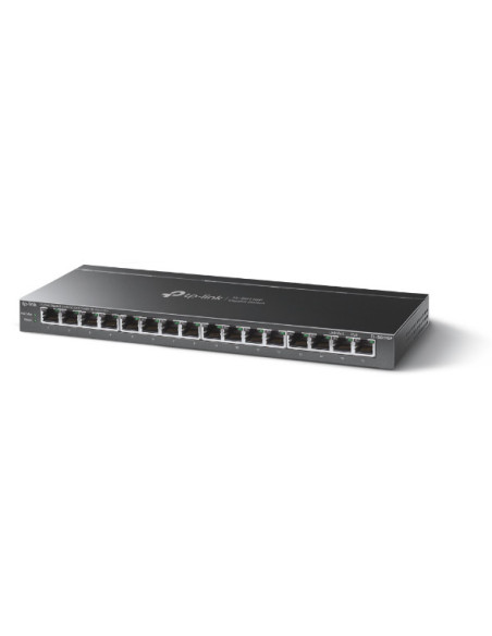 TP-Link TL-SG116P switch No administrado Gigabit Ethernet (10 100 1000) Energía sobre Ethernet (PoE) Negro