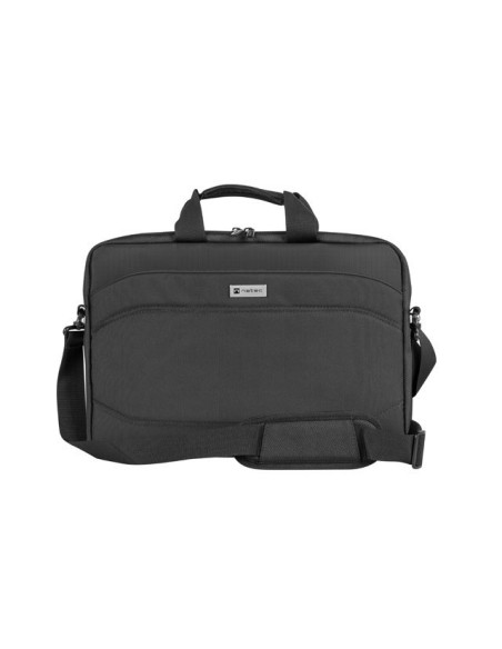 NATEC Nanger 39,6 cm (15.6") Maletín Negro