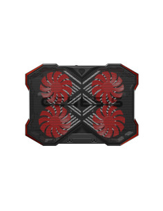 GENESIS Oxid 260 almohadilla fría 43,9 cm (17.3") 1010 RPM Negro, Rojo 2