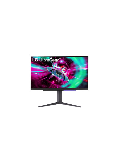 LG 27GR93U-B pantalla para PC 68,6 cm (27") 3840 x 2160 Pixeles 4K Ultra HD LED Negro, Gris, Púrpura