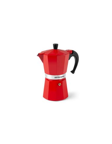 Orbegozo KFR 940 cafetera manual Cafetera italiana Rojo