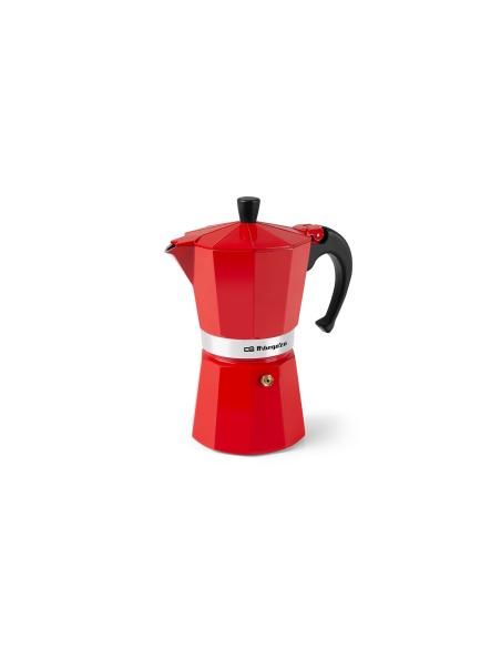 Orbegozo KFR 940 cafetera manual Cafetera italiana Rojo