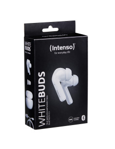 Intenso White Buds T302A Auriculares True Wireless Stereo (TWS) Dentro de oído Llamadas Música Deporte Uso diario USB Tipo C 2