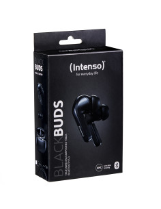 Intenso Black Buds T300A Auriculares True Wireless Stereo (TWS) Dentro de oído Llamadas Música Deporte Uso diario USB Tipo C 2