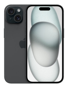 Apple iPhone 15 15,5 cm (6.1") SIM doble iOS 17 5G USB Tipo C 128 GB Negro