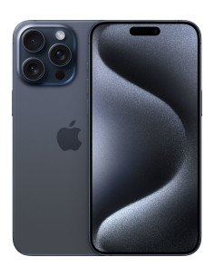 Apple iPhone 15 Pro Max 17 cm (6.7") SIM doble iOS 17 5G USB Tipo C 256 GB Titanio, Azul