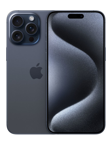 Apple iPhone 15 Pro Max 17 cm (6.7") SIM doble iOS 17 5G USB Tipo C 256 GB Titanio, Azul
