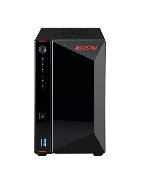 Asustor AS5402T servidor de almacenamiento NAS Intel® Celeron® N5105 4 GB DDR4 0 TB ADM Negro