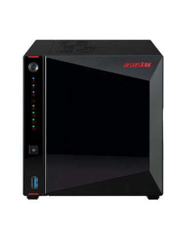 Asustor AS5404T servidor de almacenamiento NAS Intel® Celeron® N5105 4 GB DDR4 0 TB ADM Negro