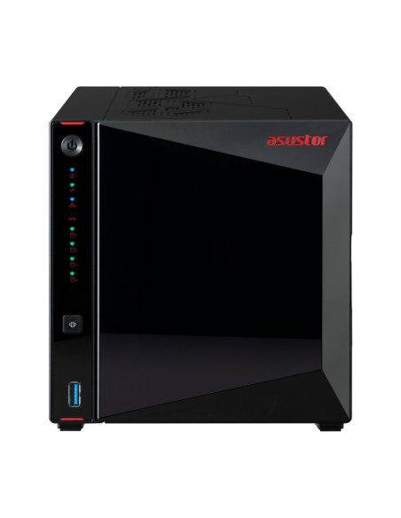 Asustor AS5404T servidor de almacenamiento NAS Intel® Celeron® N5105 4 GB DDR4 0 TB ADM Negro