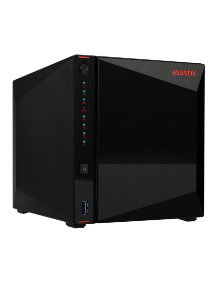 Asustor AS5404T servidor de almacenamiento NAS Intel® Celeron® N5105 4 GB DDR4 0 TB ADM Negro