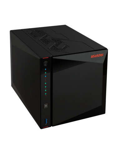 Asustor AS5404T servidor de almacenamiento NAS Intel® Celeron® N5105 4 GB DDR4 0 TB ADM Negro