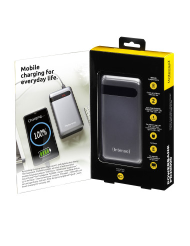 Intenso PD20000 Power Delivery Polímero de litio 20000 mAh Antracita