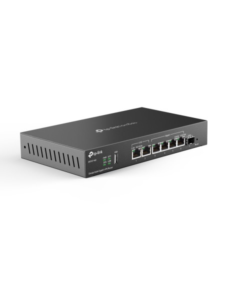 TP-Link Omada ER707-M2 router 2.5 Gigabit Ethernet, Ethernet rápido, Gigabit Ethernet Negro