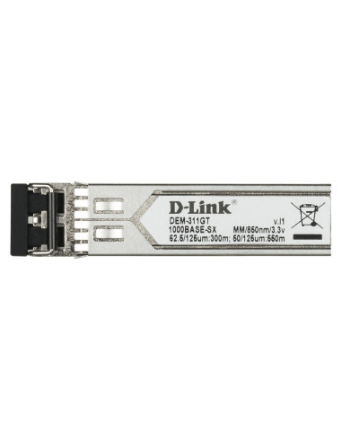 D-Link DEM-311GT red modulo transceptor Fibra óptica 1000 Mbit s SFP 850 nm