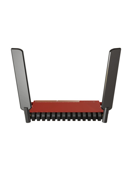 Mikrotik L009UiGS-2HaxD-IN router inalámbrico Gigabit Ethernet Banda única (2,4 GHz) Rojo