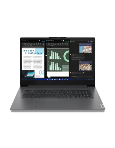 Lenovo V17 G4 IRU Intel® Core™ i3 i3-1315U Portátil 43,9 cm (17.3") Full HD 8 GB DDR4-SDRAM 256 GB SSD Wi-Fi 6 (802.11ax)