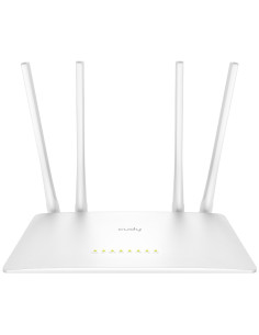 Cudy WR1200 router inalámbrico Ethernet rápido Doble banda (2,4 GHz   5 GHz) Blanco