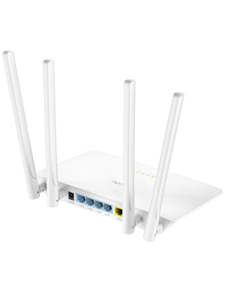 Cudy WR1200 router inalámbrico Ethernet rápido Doble banda (2,4 GHz   5 GHz) Blanco