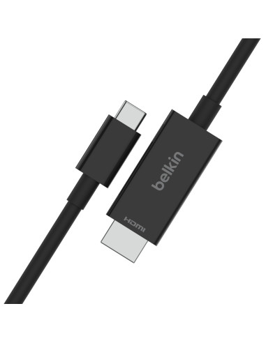 Belkin AVC012bt2MBK 2 m USB Tipo C HDMI Negro