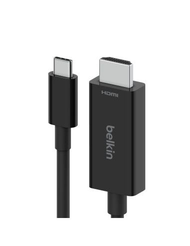 Belkin AVC012bt2MBK 2 m USB Tipo C HDMI Negro