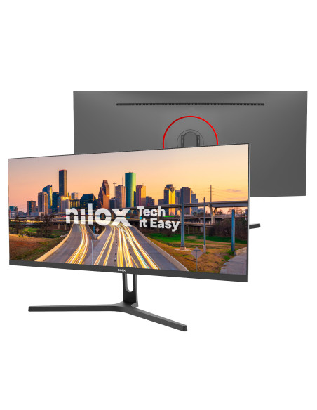 Nilox Monitor 29”, FHD, IPS UltraWide, 4ms, 75 Hz, HDMI y DP